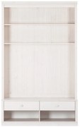 Бял TV комплект от от масивен бор 140x223 cm Anita – Støraa
