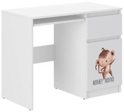 Детско бюро с маймунка 77x50x96 cm