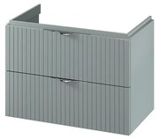 Cersanit S1017-001 - Висящ шкаф за баня под умивалник TIRSO 80x45 cm в ментов цвят