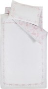 Бяло единично спално бельо 135x200 cm Bow Embroidery – Catherine Lansfield