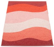 Червен килим за открито и закрито 70x100 cm Urvi Fire – Pappelina