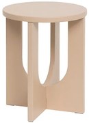 Помощна маса atmosphera Bloom, Ø40 см - Лешник