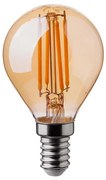 LED Крушка FILAMENT AMBER P45 E14/4W/230V 2200K