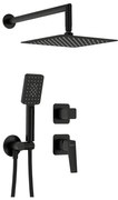 Deante NQL_N9YK - Душ комплект с вграден смесител BLUR черен