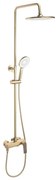 REA-P2400 - Душ комплект AVALON със смесител, четкано злато