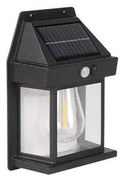 LED соларен външен стенен аплик с датчик LED/1W/3,7V 1200 mAh IP65