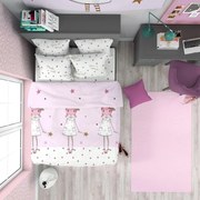 Спално бельо ЖЕЛАНИЕ, 100% Памук Ранфорс, 4 части