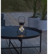 Черен LED фенер, височина 15,5 cm Eddy - Star Trading