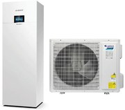 Tермопомпа с водосъдържател Gree Versati III GRS-CQ16PdG/NhH-E, 16 kW, R-32, Монофазен, Бял