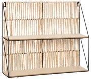 Рафт за стена atmosphera Sofia,  Метал, 48x40 см