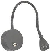 ONLI - LED Гъвкав малка лампа LEXI LED/1W/230V 4000K сив