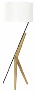 Лампион DKD Home Decor Бял Кафяв Черен Метал Tamm 50 W 220 V 54 x 52 x 145 cm