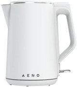 AENO Electric Kettle EK2: 1850-2200W, 1.5L, Strix, Double-walls, Non-heating body, Auto Power Off, Dry tank Protection