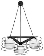 Полилей ВЕРАНО, черен, 3xE27