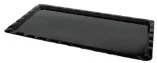 Alkan - Поликарбонатно плато за десерти черно 15x30x2см (ZCP 224-3)