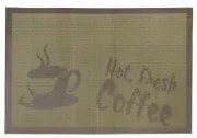 Подложка за хранене Hot Fresh Coffee 45x30см зелена (0193656) - Horecano