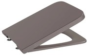 Седалка и капак, Roca, A80153266B, SQUARE, за тоалетна чиния, със забавено падане