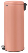 Стоманено кошче за боклук с педал в цвят сьомга 30 l NewIcon – Brabantia