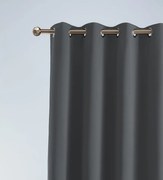 Качествена тъмносива завеса 140 х 280 см