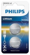 Philips CR2032P2/01B - 2 бр. Литиева батерия плоска CR2032 MINICELLS 3V 240mAh