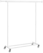 Мобилна закачалка на стойка LINEA бяла