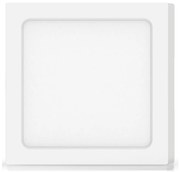 Aigostar - LED Плафон за повърхностен монтаж LED/12W/230V 17,3x17,3 см 3000K бял