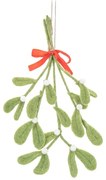Вълнена ръчно изработена коледна украса 25 cm Mistletoe – Sass & Belle