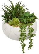 Изкуствено растение atmosphera Jesty Succulent, 18 cm