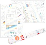 Картинки за оцветяване Space – Meri Meri