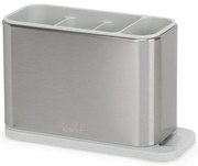 Метална тавичка за оттичане за прибори в сребрист цвят Surface – Joseph Joseph