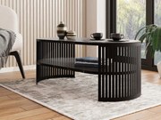 Холна маса Fikoli I-Черен мрамор