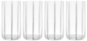 Стъклени чаши в комплект от 4 бр. 450 ml Stripe – Ladelle