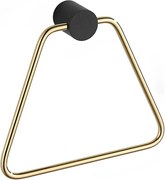 Mexen Aron закачалка за кърпа, черно/златно - 7088132-57