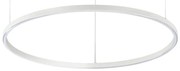 Ideal Lux - LED Пендел ORACLE SLIM LED/38W/230V 3000K Ø 70 см бял