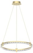 LED Пендел ELEGANCE LED/36W/230V Ø 60 см златист