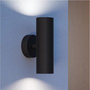 Eglo 902038 - Външно стенно осветително тяло TOMELLOSO 2xGU10/28W/230V IP44 черно