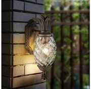 Hinkley HK-PLANTATION-S-BU - Екстериорна лампа PLANTATION 1xE27/40W/230V IP44 бронзов