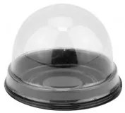 Horecano - Пластмасова кутия за хапки за еднократна употреба 50бр. ф7,5xh6см (HC-981890) (232198)