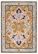 Жълт вълнен килим 170x120 cm Dahlia - Flair Rugs