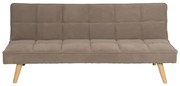 Бежов шенилов разтегателен диван 175 cm – Ixia