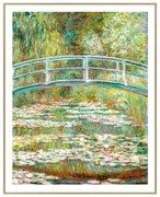 Картина 40x50 cm Monet: Japanese Footbridge – knor