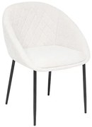 Трапезен стол atmosphera Seliso, Шенил - Бежов