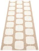 Бежова и кремава пътека за открито и закрито 70x200 cm Sten Light Nougat – Pappelina