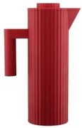 Alessi - Термо кана Plissé 1л червено - MDL12R