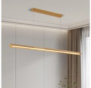 Brilagi - LED полилей на кабел UMEA WOOD LED/40W/230V 150 cm каучуково дърво