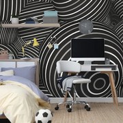 Тапет – Черно-бели топчета