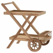 Възглавница за столове DKD Home Decor 70 x 55 x 84 cm Тик Кафяв Градина (70 x 50 x 84 cm)