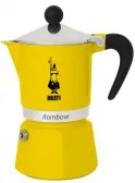 Bialetti - Кафеварка Rainbow Gialla, за 3 кафета