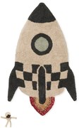 Памучно детско килимче за игра 85x135 cm Rocket – Lorena Canals