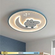 Brilagi - LED детски таванен плафон PIGGY LED/70W/230V 3000/4500/6000K